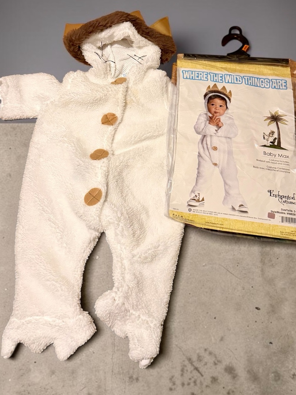 Kids Where The Wild Things Are Baby Max Costume